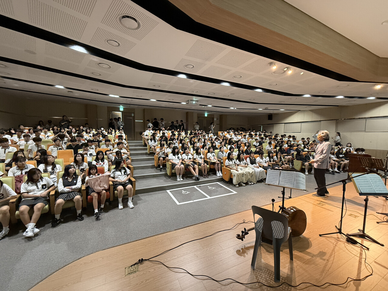 [지난 1일부터 1박 2일 일정으로 열린 제주 콘서트 현장 모습]